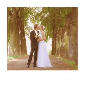 Polaroid Hochzeitsfoto